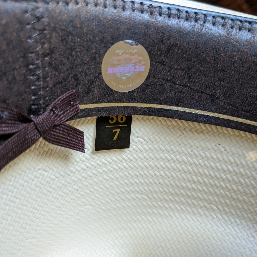 Stetson Cream Cowboy Hat - Picture 7 of 10